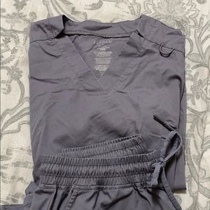 Jaanuu Gray Scrub Set